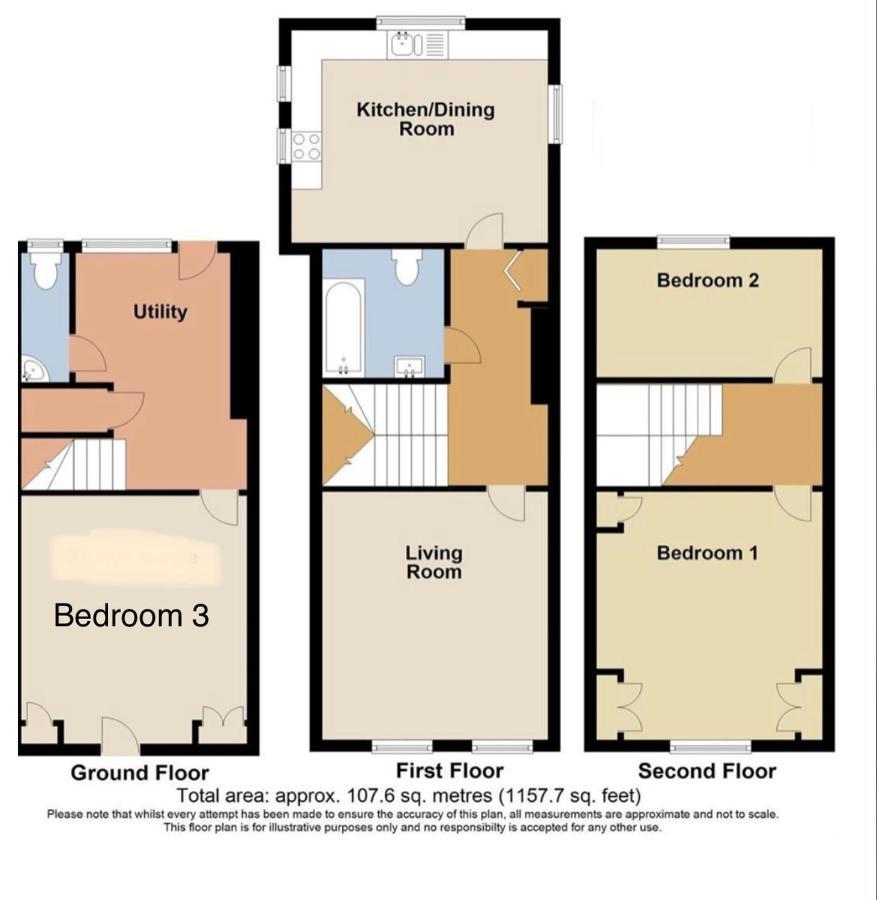 Nomihomes-Otis House-Free Parking X 2-Central -10Ppl Exeter Eksteriør billede